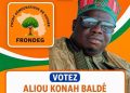 Tougué : défiance au sein du FRONDEG, Aliou Konah Baldé refuse le retrait et maintient sa candidature