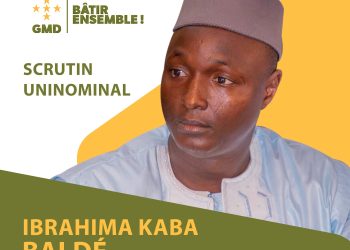 Tougué : Ibrahima Kollet Baldé investi candidat de la mouvance présidentielle, appel à la mobilisation générale